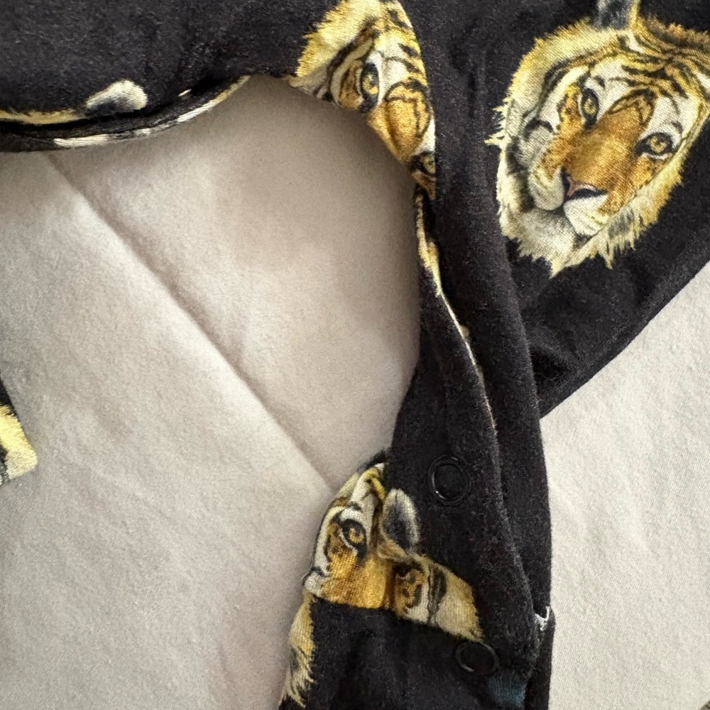 Posh Peanut Black Tiger Print One Piece - Picture 5 of 5